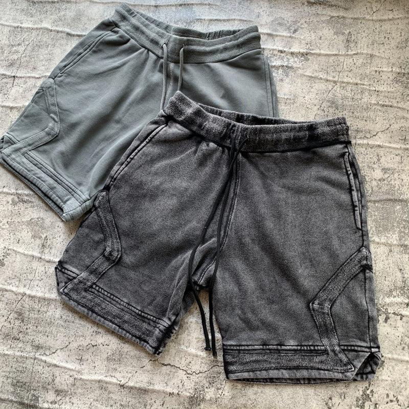 Vintage cotton baggy shorts